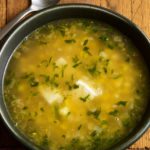 Pati Jinich sopa de elote con queso