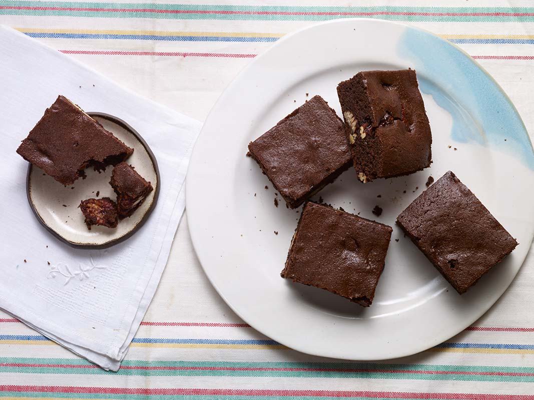 extreme brownies with pecans pati jinich