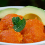 Julio's albondigas with mint and chipotle