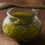 tomatillo and lime jam