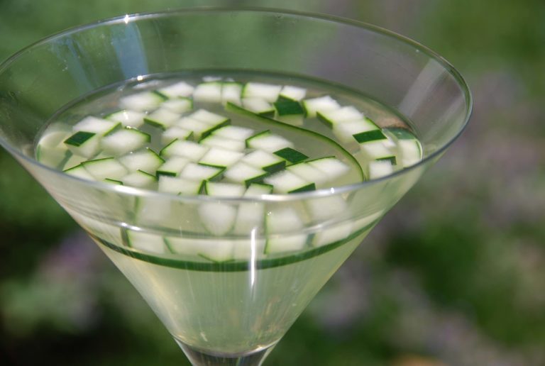 Pati Jinich » Totally Unexpected Cucumber Martini