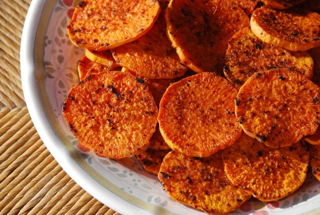 Sweet Potato Rounds with a Punch 4