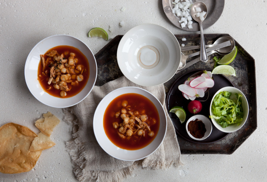red pozole