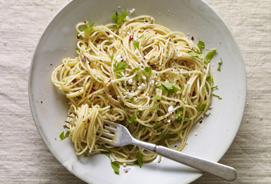 guajillo garlic pasta