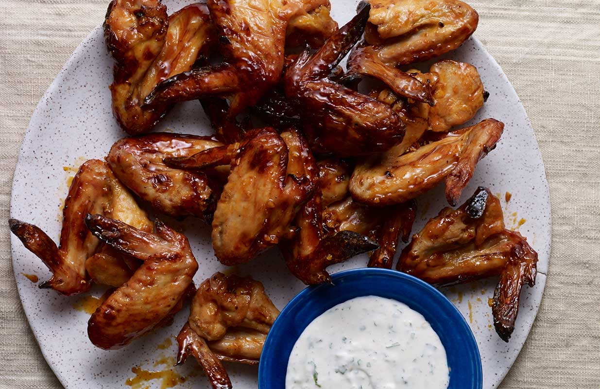 Chipotle Agave Chicken Wings - Pati Jinich