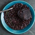 frijoles de olla or black beans from the pot