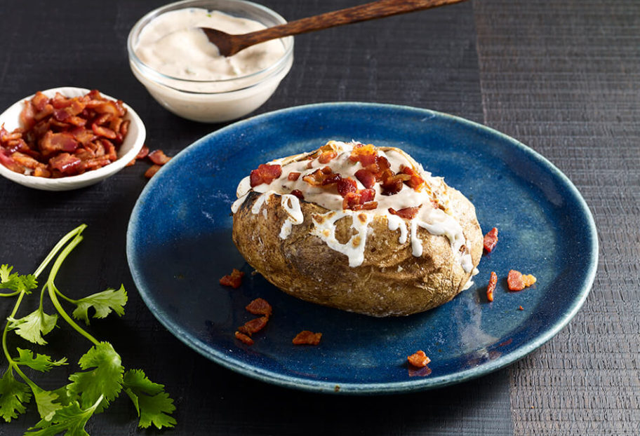 Mexican Overloaded Double-Baked Potatoes