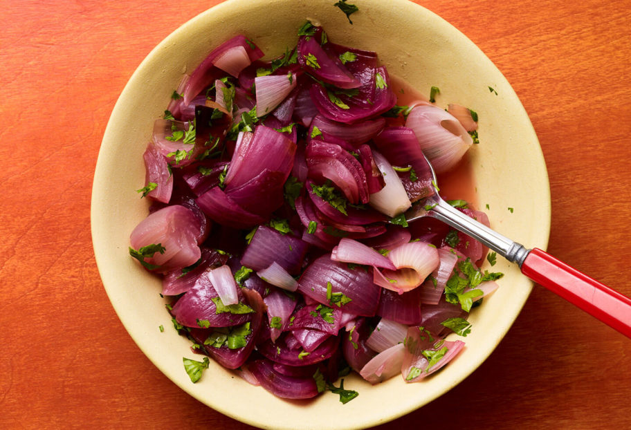 Charred Red Onion Salsa