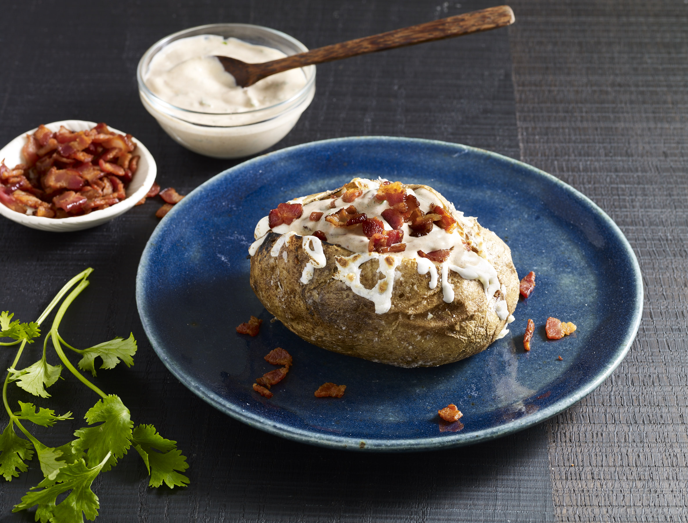 Mexican Overloaded Double Baked Potatoes