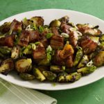 spicy brussel sprouts with pork belly and habanero