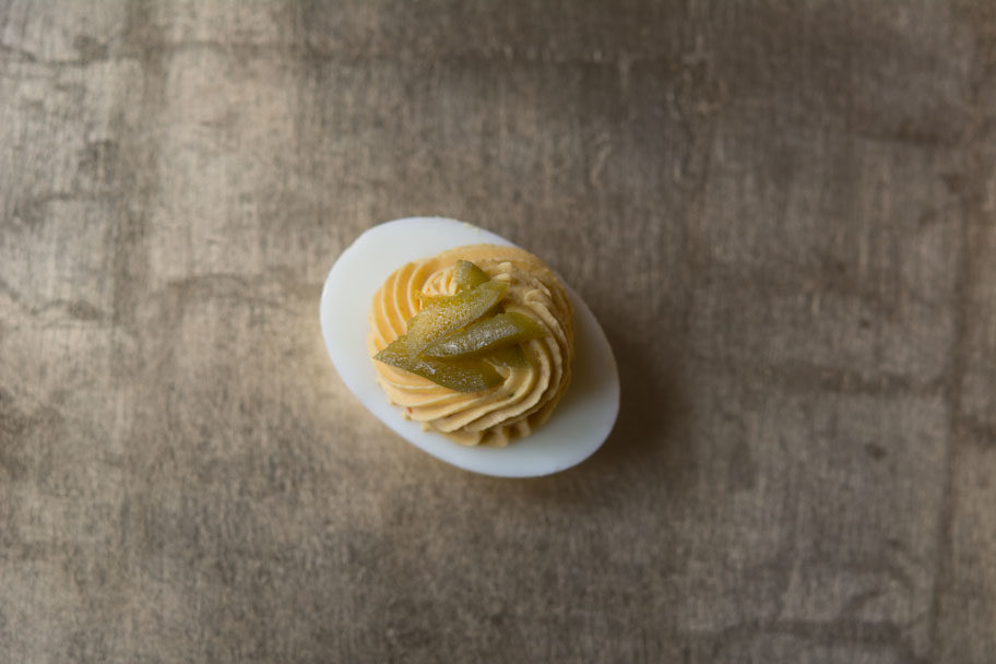 Twice Spiced Deviled Eggs