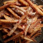 French Fries with Chiltepín Salt and Cotija