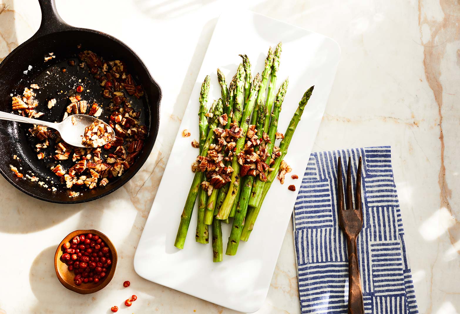 Asparagus with Chiltepin