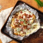 Grilled Queso Fundido Potatoes