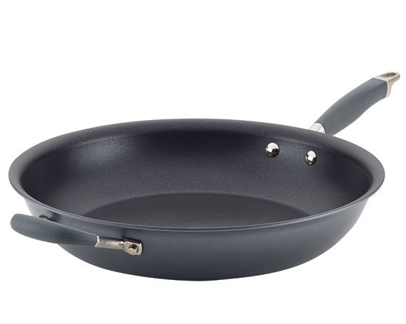Anolon Advanced 14-Inch Frying Pan with Helper Handle