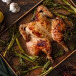 Sweet Lime Roasted Chicken with Broccolini