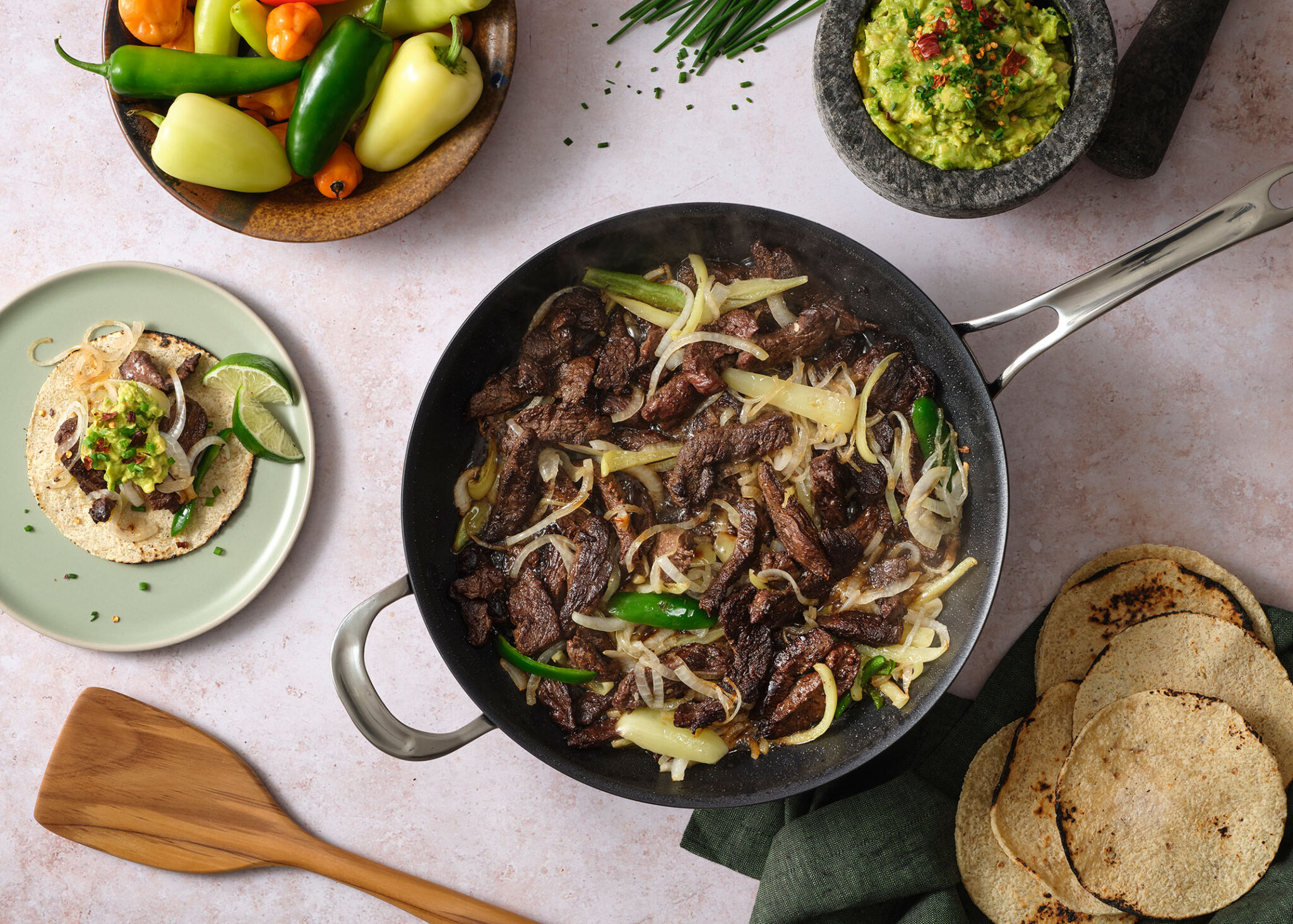 Tequila and Lime Skirt Steak Tips Pati Jinich