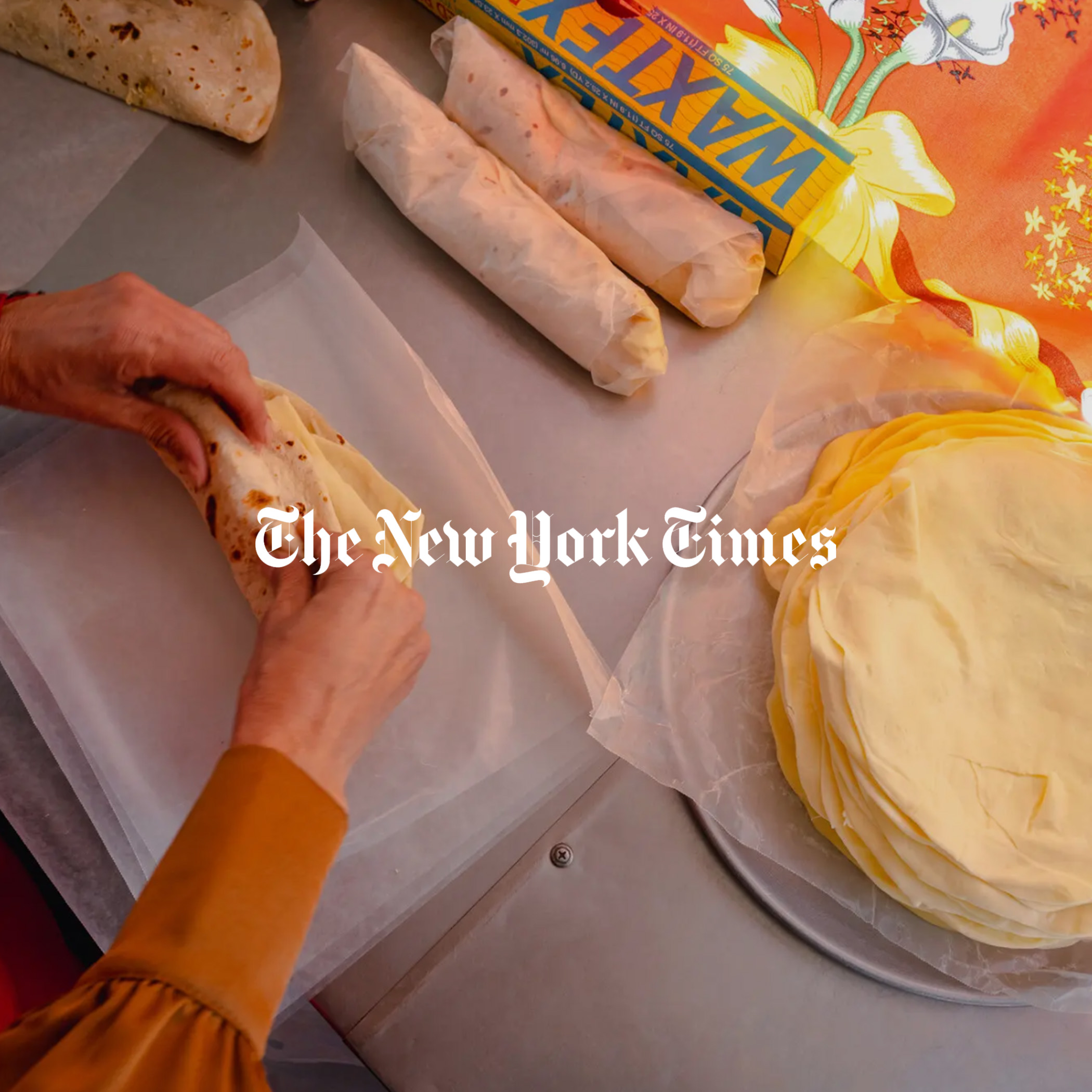 The New York Times "On the Border, the Perfect Burrito Is a Thin, Foil-Wrapped Treasure"