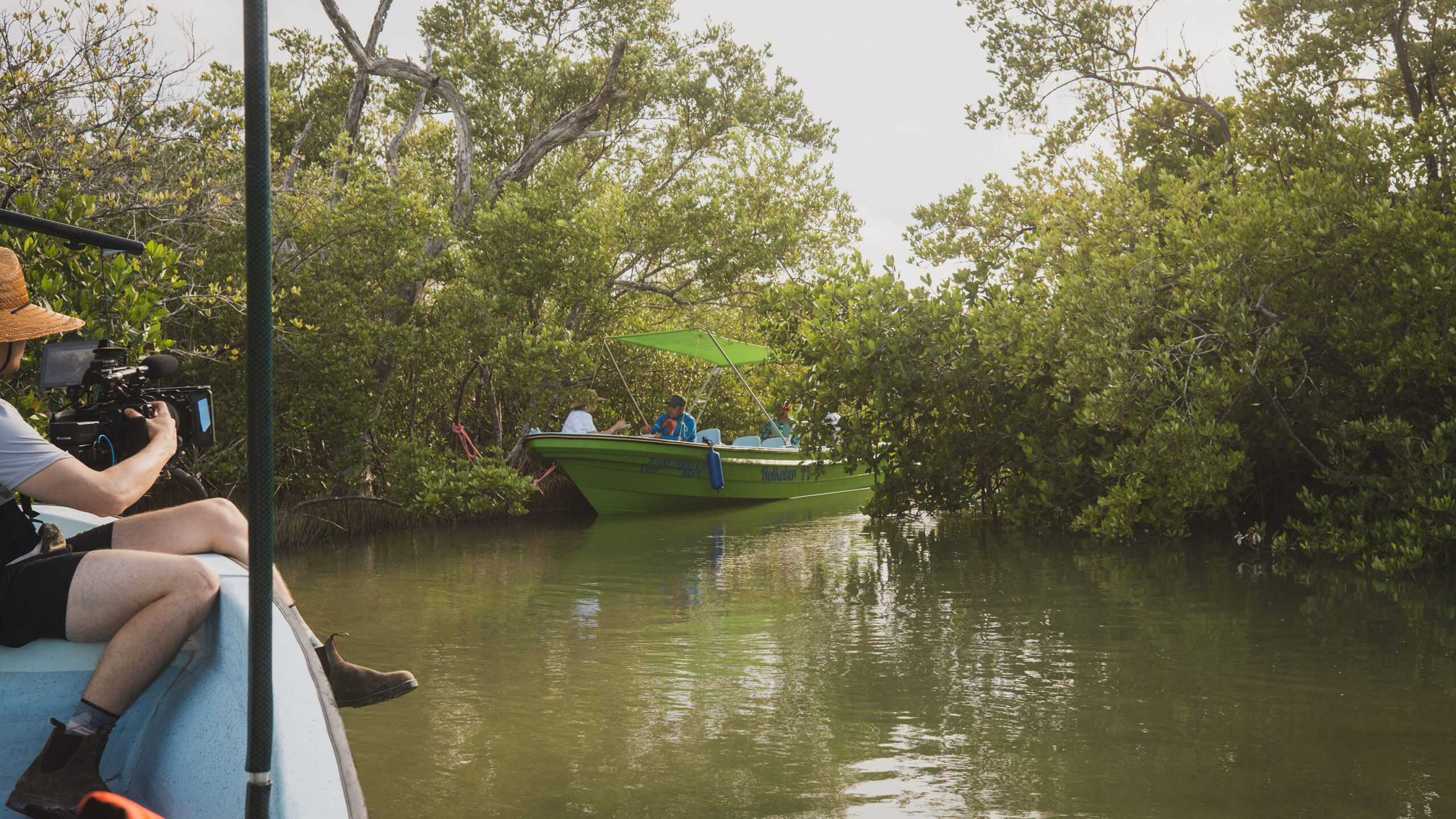 Boat Ride in Río Lagartos, Yucatán