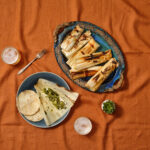 Tlapique de Pescado con Nopales (Tamales)