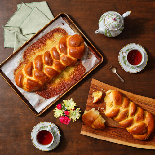 Challah de Mazapán y Naranja - Pati Jinich