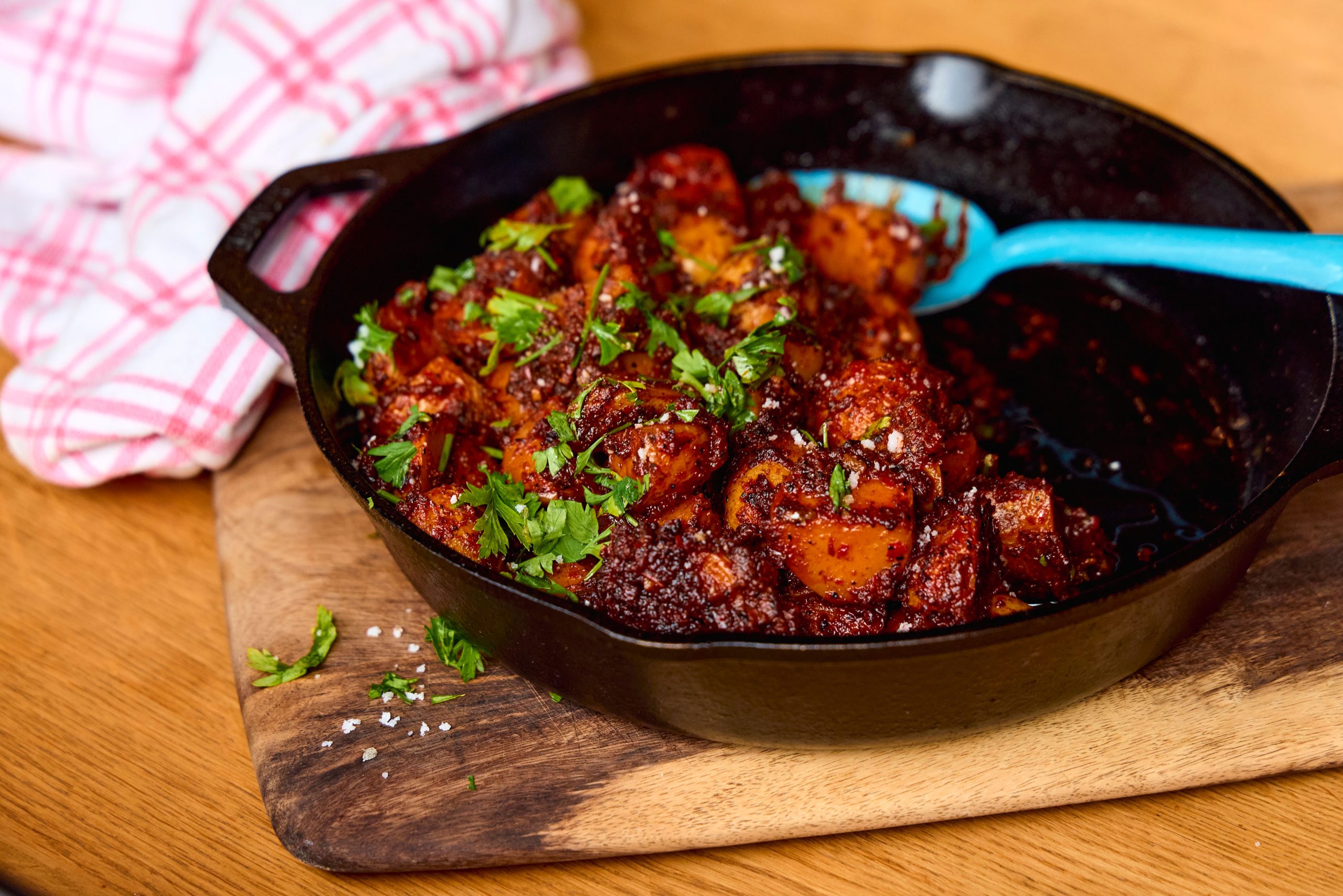Potatoes with Kikapú Sauce