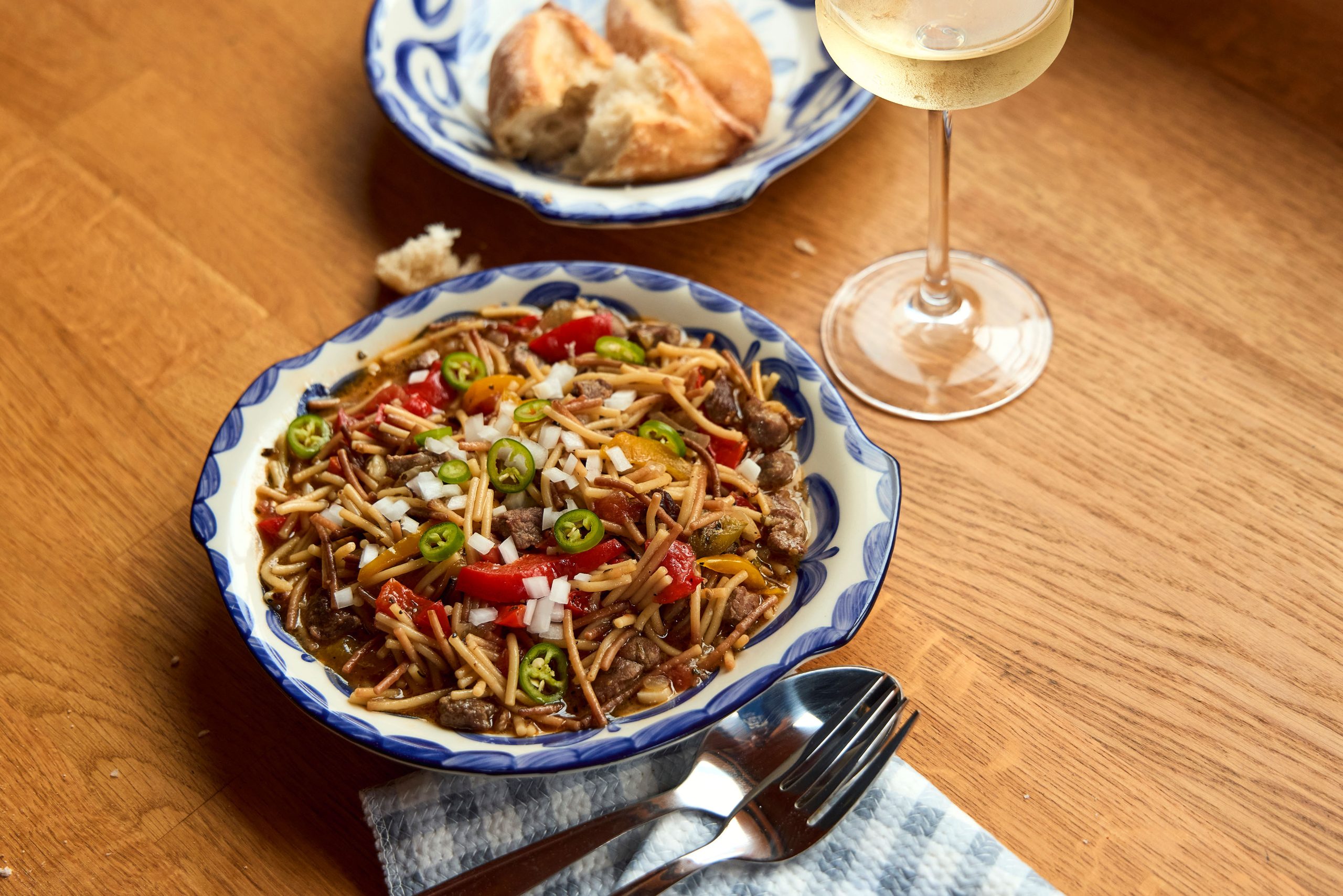 Lamb with Pasta